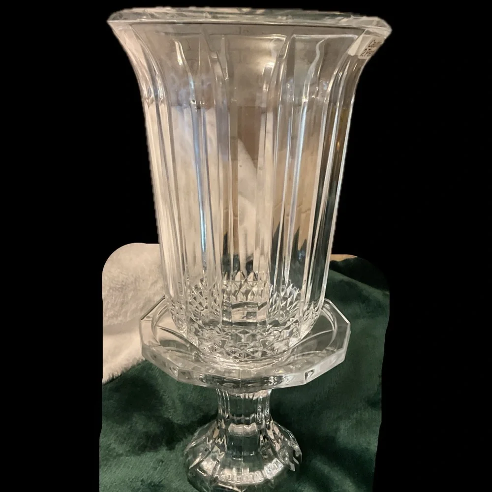 Crystal Hurricane Candle Lamp. Elegant!